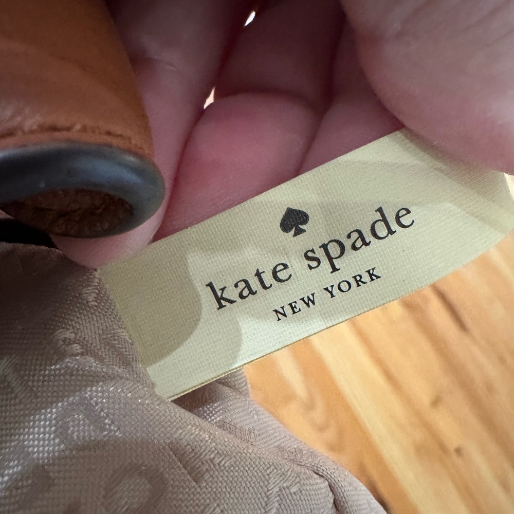 Kate Spade Tan Leather Satchel purse - Picture 14 of 16